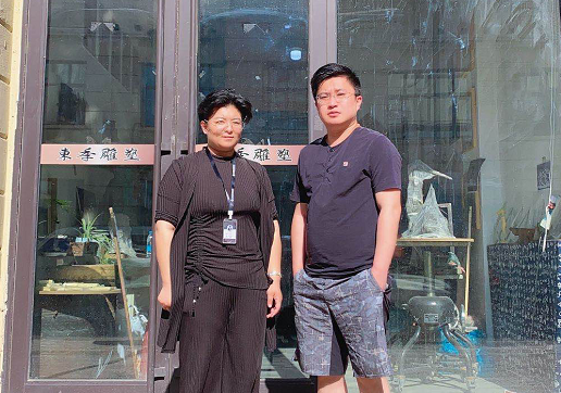 佳木斯WG电子官网周雪与黑龙江東季雕塑达成网站合作